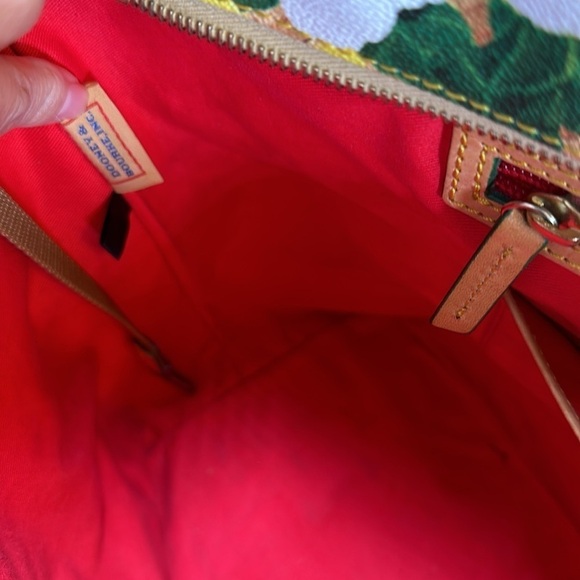 Dooney & Bourke Coated Canvas Pansy Oversized Tote - Picture 9 of 11